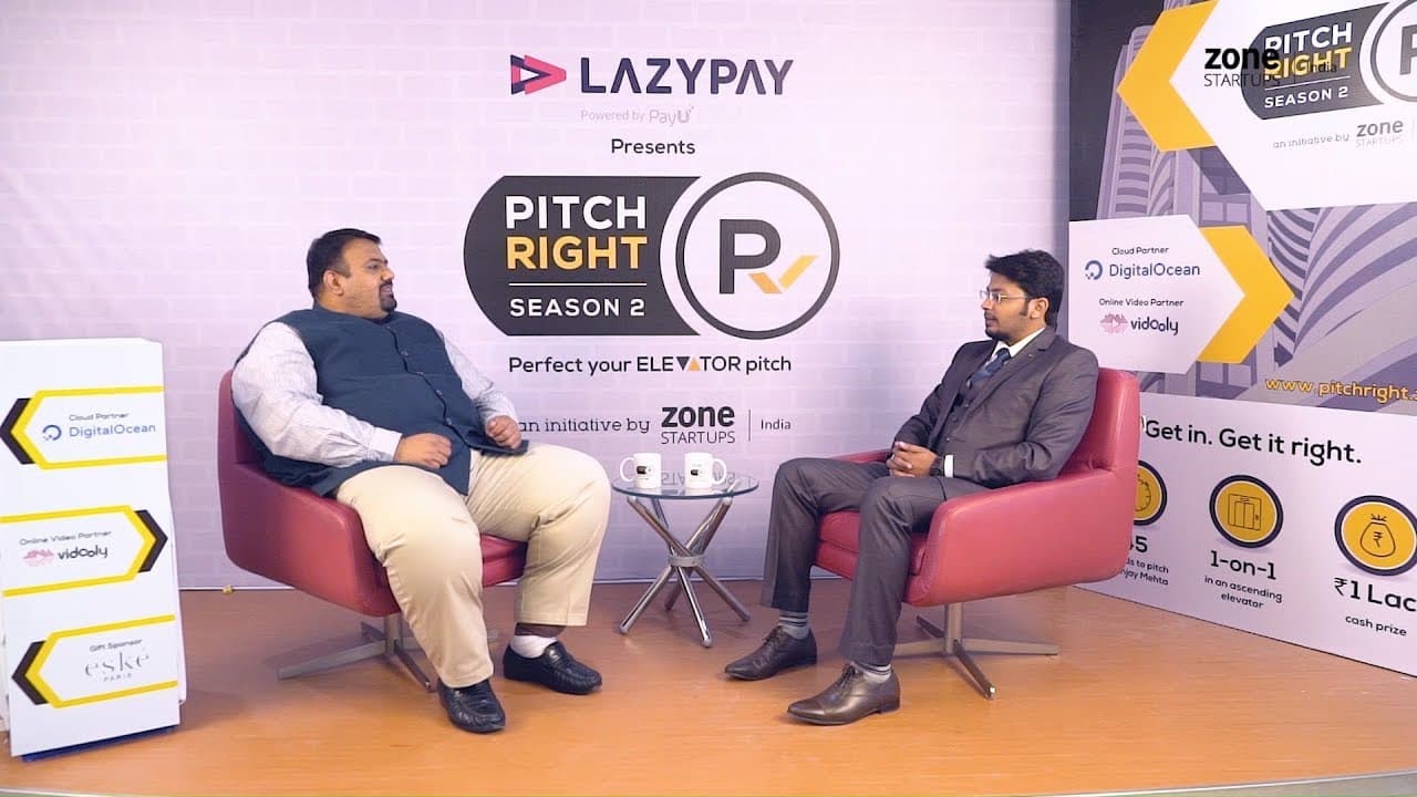 Pitch Right Season 2 — Zone Startups, Bombay Stock Exchange | AiMagnifi/SkippQ