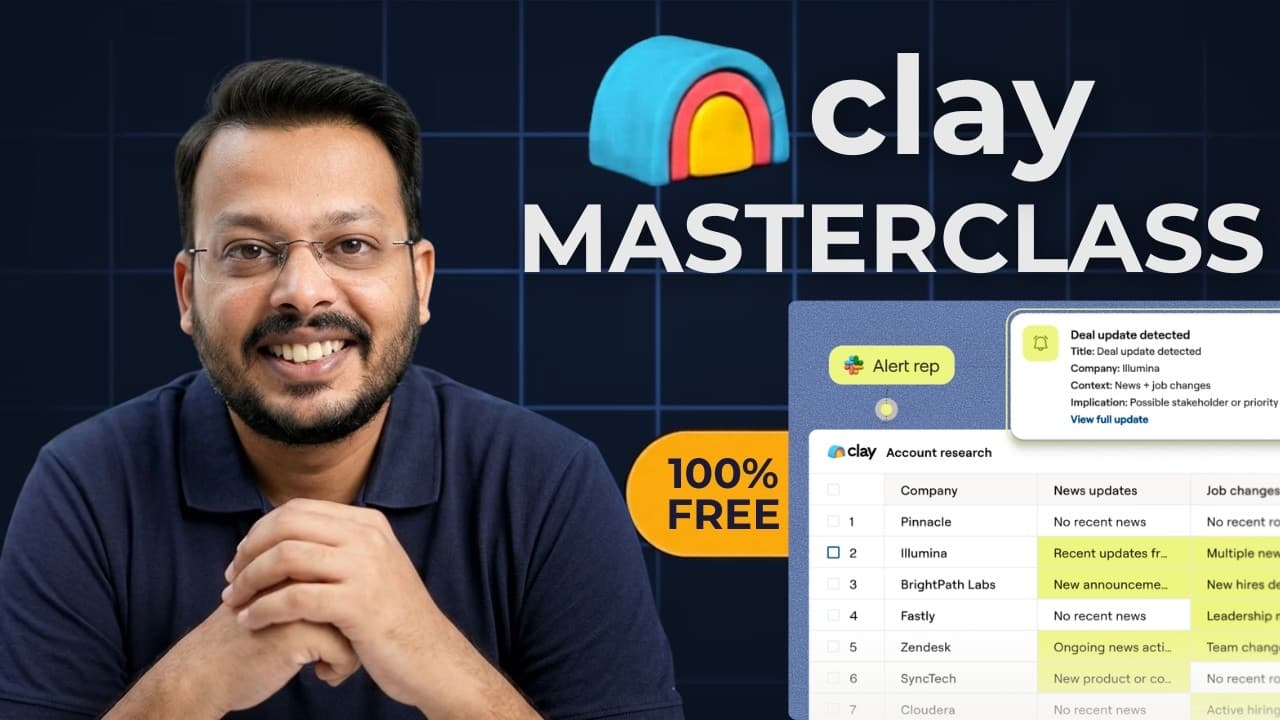 Replace your SDR team with Clay: step-by-step outbound masterclass