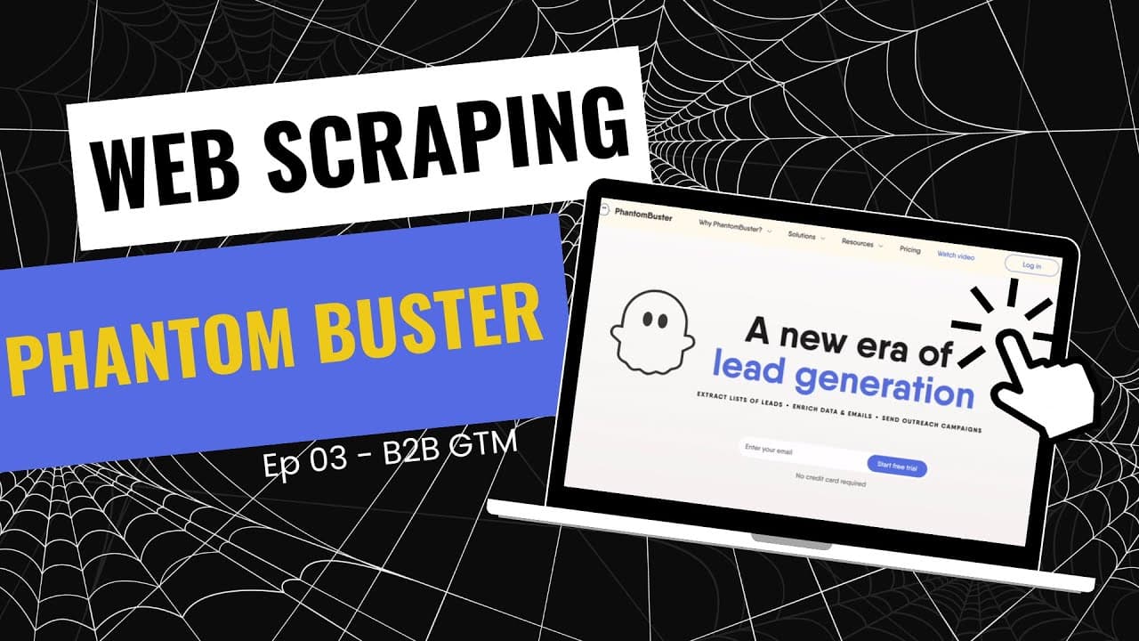 PhantomBuster scraping: lead generation from LinkedIn, Slack, Meta and X