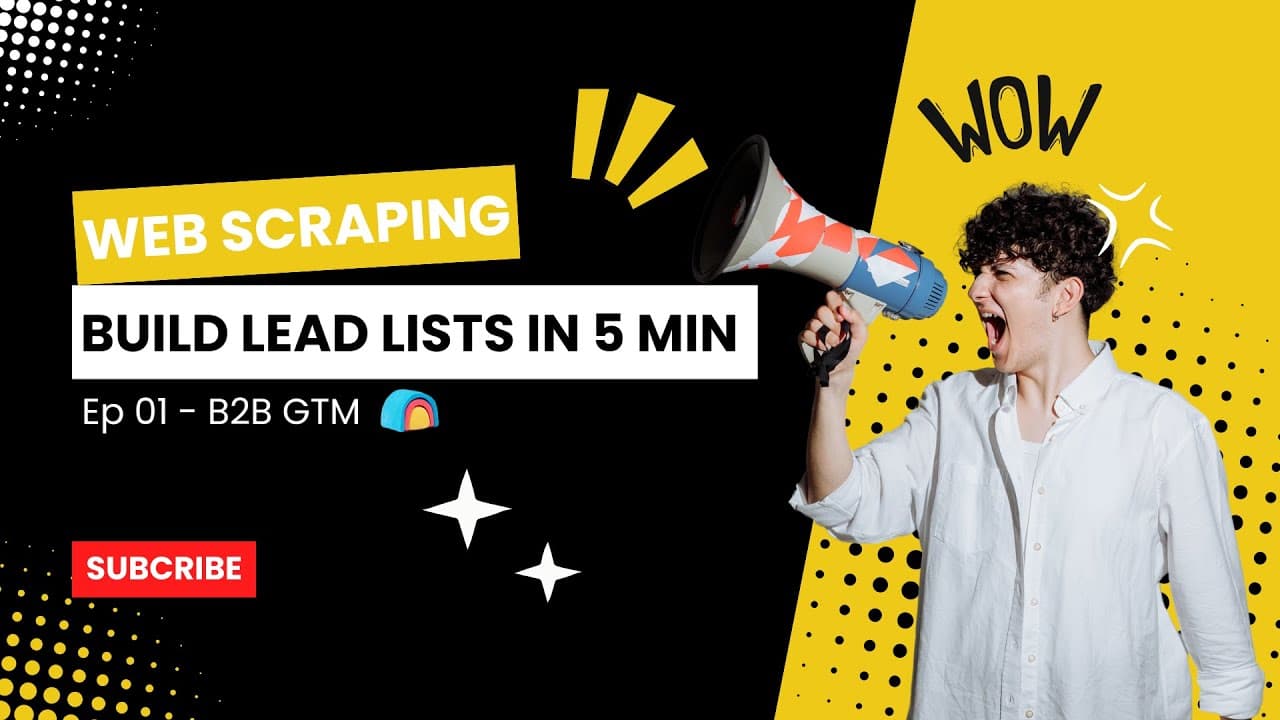 Clay Data Scraper: leads from any site in seconds